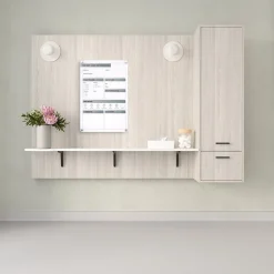 Hot Slide Changeable Patient Room Glass Dry-Erase Whiteboard, 36