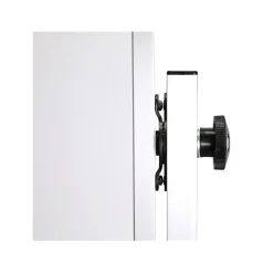 Clearance Steel Mobile Dry-Erase Whiteboard, Aluminum Frame, 4' x 3' (ARMM43) Dry Erase