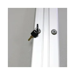 Online Vinyl Enclosed Bulletin Board, Satin Frame, 3'H x 4'W (PA23648VX-193) Bulletin