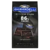 Chocolate<Ghirardelli Intense Dark 86% Cacao Dark Chocolate Candy Bar, 4.12 oz., 3/Bag (300-01033)