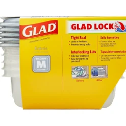 Food Storage Containers<Glad Home Collection Containers, 25 Oz., 5/Pack (79067)