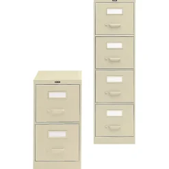 New 2-Drawer Vertical File Cabinet, 25"D (P25-201) File Cabinets