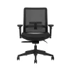 New Factor Mesh Back Fabric Task Chair, Black (55418BKFU85) Office Chairs