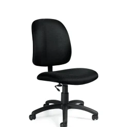Goal Jenny Fabric Low Back Task Chair, Slate Office Chairs