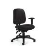 New Goal Urban Fabric Low Back Multi Tilter Task Chair, Boardwalk Office Chairs