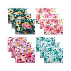 Global Printed Products Deluxe Designer Floral Heavy-Duty Hanging File Folders, Straight-Cut, Letter-Size, Assorted Colors Discount