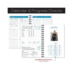 Global Printed Products Hardcover Fitness Journal, College-Ruled, Blue, 120 Pages (GPP-0068-S) Outlet