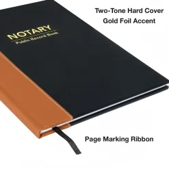 Notary Public Record Book, 8.5