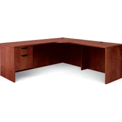 Superior Bundle 13 Workstation, Dark Cherry (TDOTG13-ADC) Office Desks