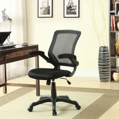 Hot Supra x Jenny Fabric Medium Back Multi-Tilter Chair, Ebony Office Chairs