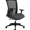 Clearance Vion Mesh High Back Weight Sensing Synchro - Tilter Task Back, Granite Rock (6321-8-UR20) Office Chairs