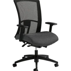 Clearance Vion Mesh High Back Weight Sensing Synchro - Tilter Task Back, Granite Rock (6321-8-UR20) Office Chairs