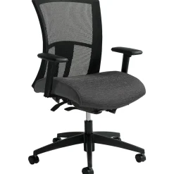 Discount Vion Mesh Mid-Back Weight Sensing Synchro - Tilter Task Chair, Granite Rock (6322-8-UR20) Office Chairs