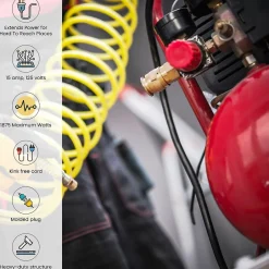 Extension Cords<GoGreen Power 25' Indoor/Outdoor Extension Cord, 14 AWG, Black (GG-13825BK)