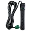 Surge Protectors & Power Strips<GoGreen Power 6 Outlet Surge Protectors, 6' Cord, Black (GG-16106MSBK)