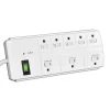 Surge Protectors & Power Strips<GoGreen Power 6' Surge Protector, 8 Outlet, White (GG-18316WH)