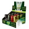 Flashlights & Lanterns<GoGreen Power COB LED Flashlight Display, Assorted Colors (GG-113-COBD12)