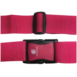 GoGreen Power Travergo Nylon Luggage Strap, Pink (TR1200PK)