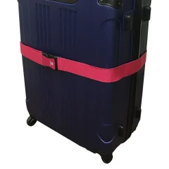 GoGreen Power Travergo Nylon Luggage Strap, Pink (TR1200PK)