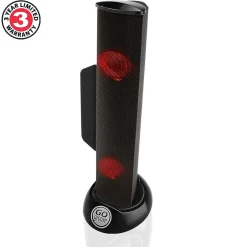Gogroove SonaVERSE Clip-on USB-A Stereo Speaker with LEDs, Red (GGSVUSB200RDWS)* Gaming Accessories