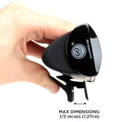 Gogroove SonaVERSE Clip-on USB-A Stereo Speaker with LEDs, Red (GGSVUSB200RDWS)* Gaming Accessories