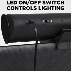 Gogroove SonaVERSE Clip-on USB-A Stereo Speaker with LEDs, Red (GGSVUSB200RDWS)* Gaming Accessories