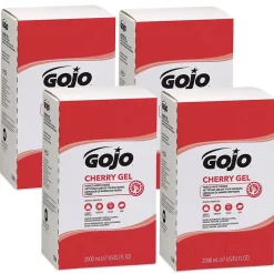 GOJO Cherry Gel Liquid Hand Soap Refill for PRO TDX Dispenser, Cherry Scent, 67.6 oz., 4/Carton (7290-04)
