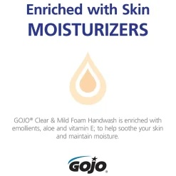 GOJO Foaming Hand Soap Refill for ADX-7 Dispenser, 23.6 oz., 4/Carton (8711-04)