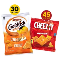 Variety Snack Packs<Goldfish Baked Snack Crackers/Sunshine Cheez-It Bundle (600-04053)