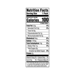 Crackers<Goldfish Cheddar Crackers, .75 oz., 100 Packs/Box (307-00221)