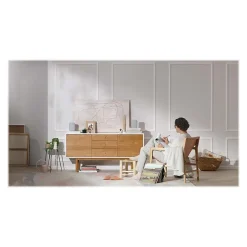 Smart Speakers & Displays<Google Nest Audio Wi-Fi Wireless Smart Speaker, (5951332) Chalk