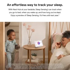 Smart Speakers & Displays<Google Nest Hub 2nd Generation 7" Smart Display, White (GA01331-US)