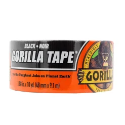 Gorilla Duct Tape, 1.88" x 10 yds., Black (105462)* Duct Tape
