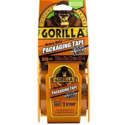 Gorilla Heavy Duty Tough & Wide Packaging Tape with Dispenser, 2.88" x 20 yds., Clear (6020001)* Packing Tape