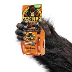 Gorilla Heavy Duty Tough & Wide Packaging Tape with Dispenser, 2.88