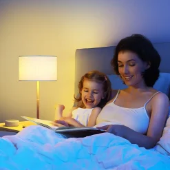 Smart Bulbs<Govee Bluetooth 12 Watts Multicolor LED A19 E26 Bulb, 2/Pack (B6009AC1)