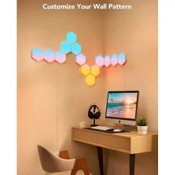 Smart Bulbs<Govee Glide Hexa Multicolor LED Light Panels (B6061A02)