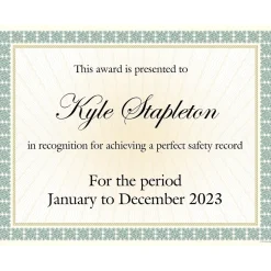 Clearance Certificates, 8.5