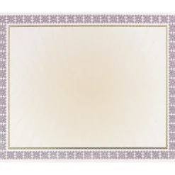 Hot Certificates, 8.5" x 11", Purple, 15/Pack (963023) Awards & Certificates