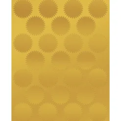 ! Gold Foil Value Certificate Seals, 100/Pack (949351) Awards & Certificates