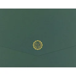 Clearance Hunter Certificate Holders, 9.375" x 12", Green, 5/Pack (20103780) Awards & Certificates