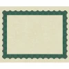 Sale Metallic Certificates, 8.5" x 11", Beige/Green, 100/Pack (934200) Awards & Certificates
