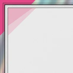 Clearance Rainbow Foil Certificates, 8.5" x 11", Happy Pink, 15/Pack (2019003) Awards & Certificates