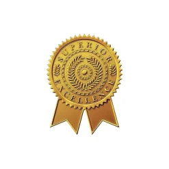 Outlet ! Star Burst Certificate Seals, 2" x 1", Gold, 48/Pack (903418) Awards & Certificates