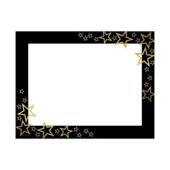 Best Star Search Certificates, 8.5" x 11", White/Black/Gold, 15/Pack (2020001) Awards & Certificates
