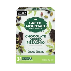 Keurig K-Cups<Green Mountain Coffee Roasters Chocolate Dipped Pistachio Coffee Keurig® K-Cup® Pods, 24/Box (5000378228)