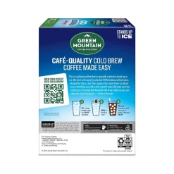 Keurig K-Cups<Green Mountain Coffee Roasters Iced Cold Brew Almond Vanilla Iced Coffee Keurig® K-Cup® Pods, Light Roast, 20/Box (5000372045)