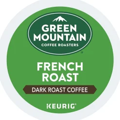 Keurig K-Cups<Green Mountain French Roast Coffee Keurig® K-Cup® Pods, Dark Roast, 24/Box (6694)