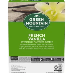 Keurig K-Cups<Green Mountain French Vanilla Coffee Keurig® K-Cup® Pods, Light Roast, 24/Box (6732)