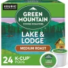 Keurig K-Cups<Green Mountain Lake & Lodge Coffee, Medium Roast, 0.31 oz. Keurig® K-Cup® Pods, 24/Box (6523)